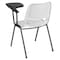 Flash Furniture White Ergonomic Shell Chair with Left Handed Flip-Up Tablet Arm RUT-EO1-WH-LTAB-GG - alternate 4